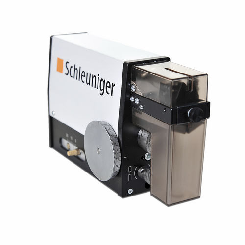 Electrical wire stripping machine - UniStrip 2015 - Schleuniger - blade / pneumatic