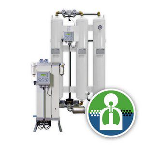 Breathing air purification system - DPS BI - FST - for air / for industrial applications