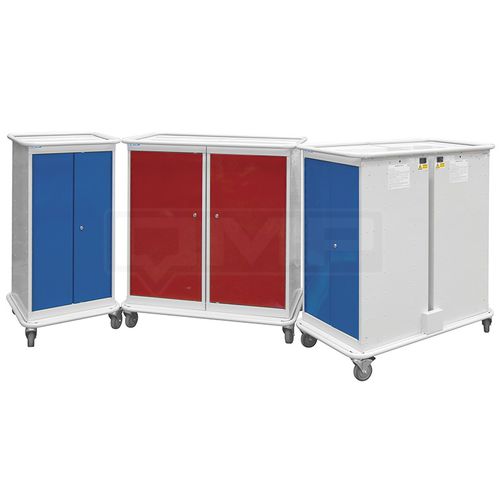 Storage trolley - L7M12 series  - Quality Metal Products - shelf