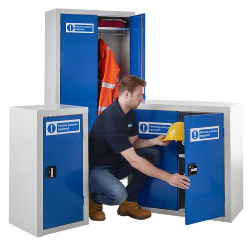 Protective cupboard - CR18xxxxBXX, CCESxx46ZLXX, CBxxxxxxxBXX series - Quality Metal Products - floor-mounted / shelf / door