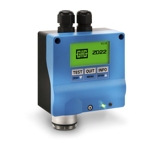Oxygen gas transmitter - ZD22 D - GfG - Gesellschaft für Gerätebau mbH - with display / IP54 / 4-20 mA