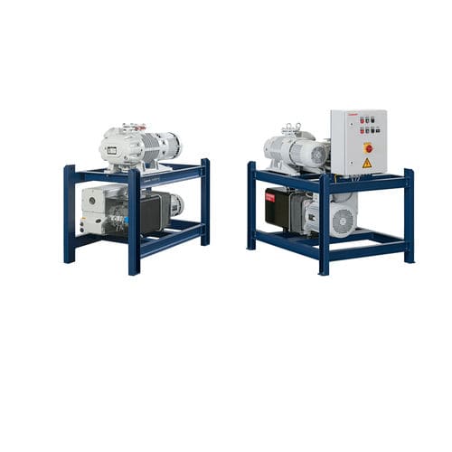 Vacuum unit with booster - RUTA WAU series - Leybold - with dry pump / industrial / oil-sealed