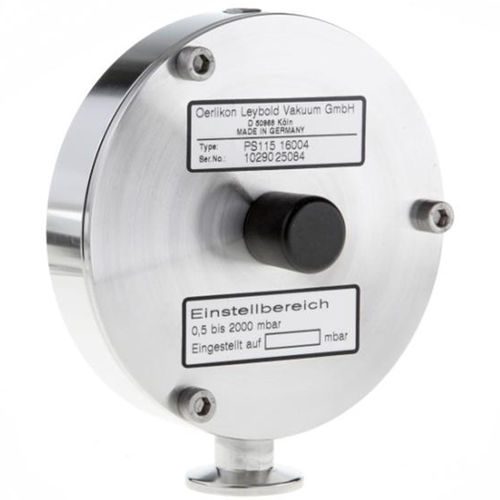 Diaphragm pressure switch - PS 115 - Leybold - for gas / increased safety