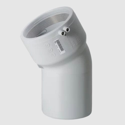 90° pipe elbow - ABMS - Aliaxis - PE / 15° / 30°