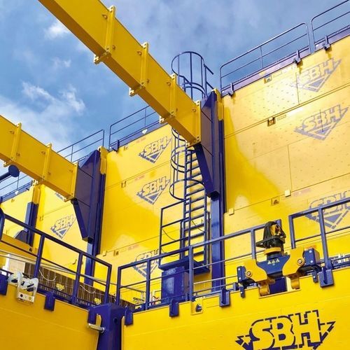 Steel ladder - SBH Tiefbautechnik