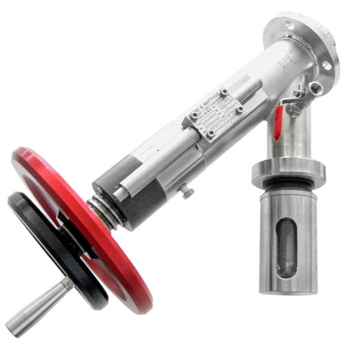 Piston valve - 125CC - FAMAT - with handwheel / sampling / titanium