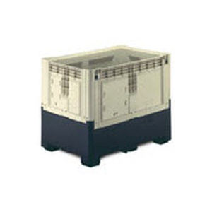 Plastic pallet box - 1389 C - capp plast srl - storage / with lid