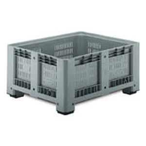 Plastic pallet box - 1092 P - capp plast srl - storage / with lid / perforated