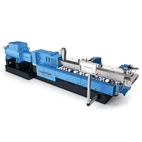 Twin screw extruder - ZSK Mc¹⁸  - Coperion - recycling / high-throughput / flexible