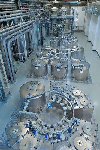 PVC pipe production line - Coperion - continuous / automated / with mixer