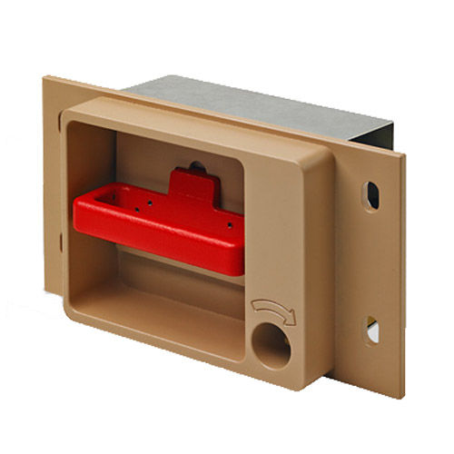 Emergency brake handle - PAD30 - Schaltbau GmbH - flush / for railway applications / aluminum
