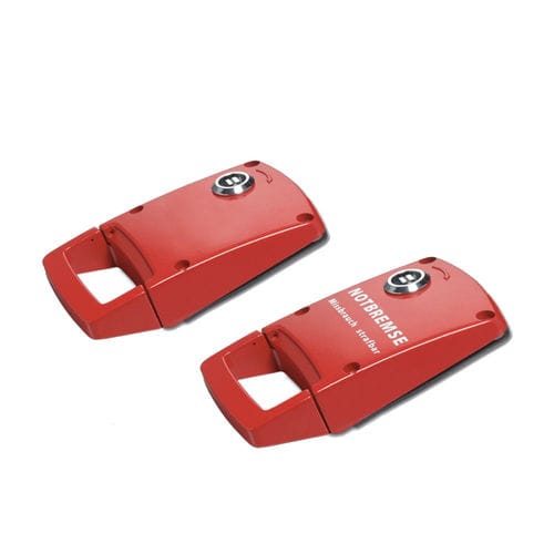 Emergency brake handle - PAD40 - Schaltbau GmbH - for railway applications / aluminum / square