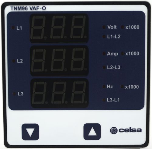 True RMS multimeter - TNM96 VAF-O - CELSA MESSGERATE ESPAÑA S.L. - digital / portable / cat III
