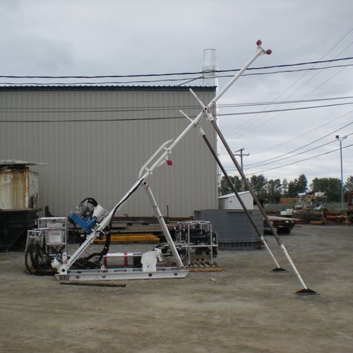 Multifunction drilling rig - Mancore 600 - Usinage Marcotte inc. - portable / rotary / hydraulic