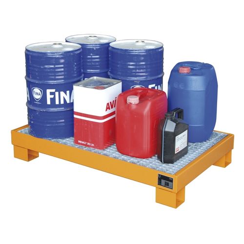 Drum containment bund - AW 60 series - Bauer - steel