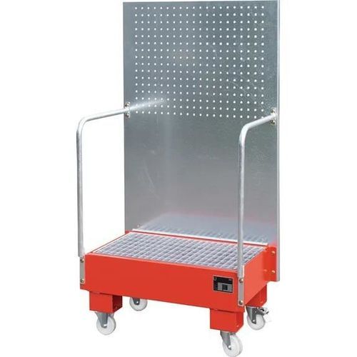 Steel containment bund - Bauer - steel / galvanized