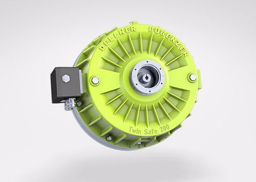 Disc brake - TWIN SAFE  - DELLNER BUBENZER Germany GmbH - spring / safety / double