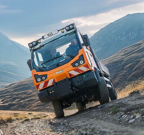 Multi-function utility vehicle - Multicar M41 - HAKO - diesel / dump bed / 4-wheel drive