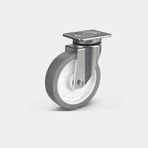 Swivel caster - PEVOTHAN® - RÄDER-VOGEL RÄDER- UND ROLLENFABRIK GMBH & CO. KG - base plate / with ball bearing / heavy-duty