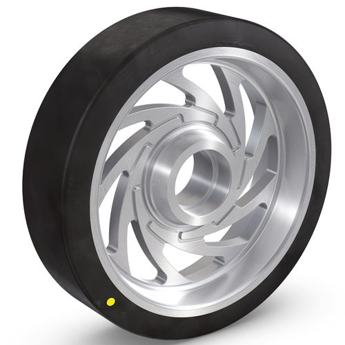 Wheel with solid tire - VULKOLLAN® -ELF - RÄDER-VOGEL RÄDER- UND ROLLENFABRIK GMBH & CO. KG - polypropylene / for medium loads / conductive