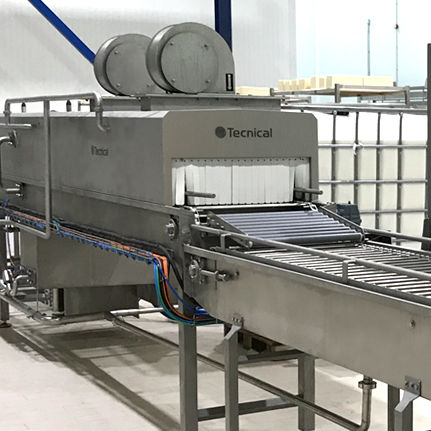 Cheese washing tunnel - TAA  - tecnical