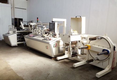 OPS shrink sleeve seaming machine - TBR3 SUPERIOR PLUS - FADA ITALIA SRL - PET / PVC / hotmelt application