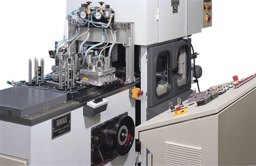 Vertical finishing machine - SHOWERHEAD LINER - Biagosch & Brandau Gmbh & Co KG - industrial / metal / automatic