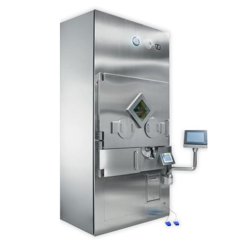 Dispensing hot cell - FLEX - Tema Sinergie S.p.A. - shielded / vertical laminar flow