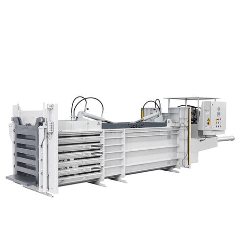 Cardboard baling press - HL 3521 T - HSM GmbH + Co. KG - for paper / for plastics / for tires