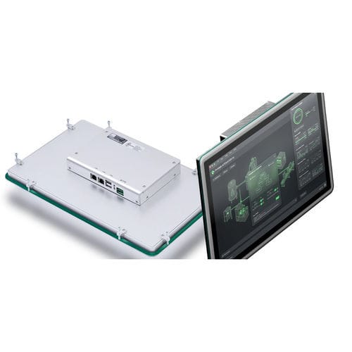 Multitouch screen panel PC - LUMIA INOX - ESA elettronica - widescreen / capacitive touch screen / LED backlight