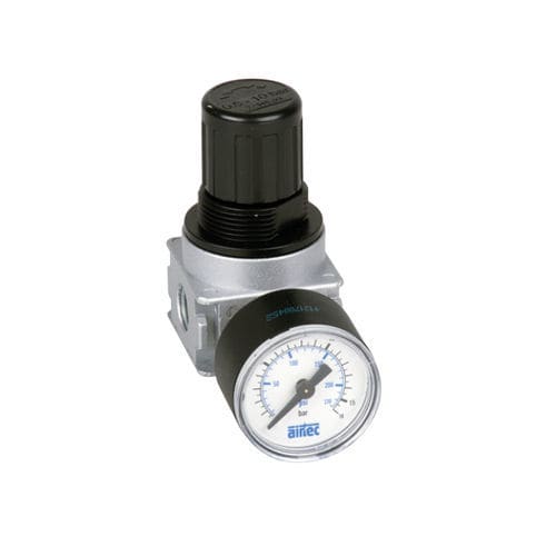 Compressed Air Pressure Regulator Rk Series Airtec Pneumatic Diaphragm Single Stage Brass 9187