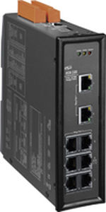 Managed ethernet switch - xSM series - ICP-DAS - 8 ports / layer 2 ...