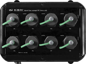 Unmanaged ethernet switch - NS series - ICP-DAS - 8 ports / 5 ports / 16 ports
