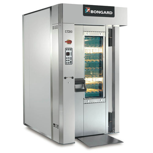 Rotating rack bakery oven - 6.43 E - Bongard