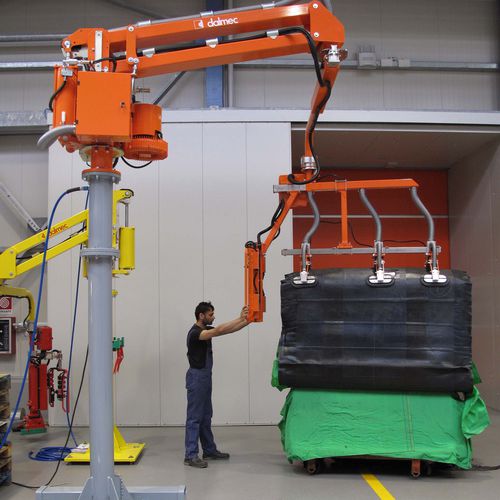 Pneumatic manipulator - DALMEC - with suction cup / positioning / handling