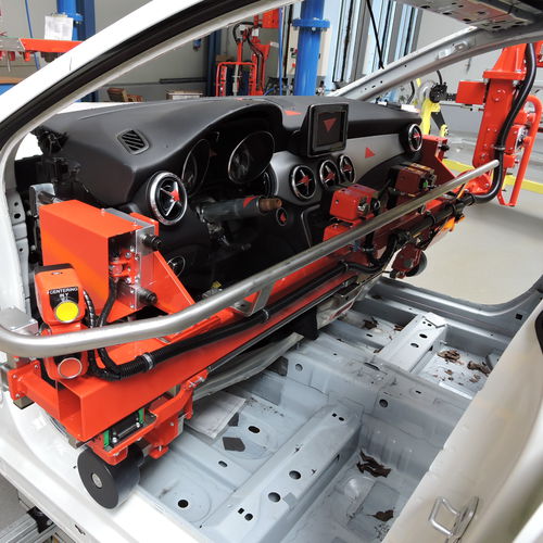 Pneumatic manipulator - DALMEC - mechanical / with gripping tool / positioning