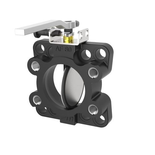 Butterfly valve - SDA series - ASA technology Produktions- und Vertriebs GmbH - lever / hydraulic / flange