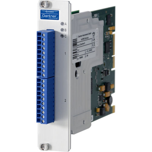 Digital I O module - Q.raxx XL A109 - Gantner Instruments - analog / 4 digital inputs / 4 analog outputs