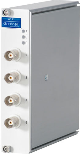 Digital I O module - Q.brixx XE A111 BNC - Gantner Instruments - analog / EtherCAT / 4-I