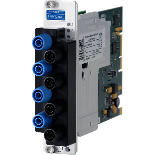 Digital I O module - Q.raxx XE A123 - Gantner Instruments - EtherCAT / 4-I