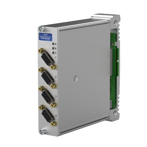 Voltage measuring module - Q.brixx XE A107 4M1 - Gantner Instruments - current / strain / thermocouple