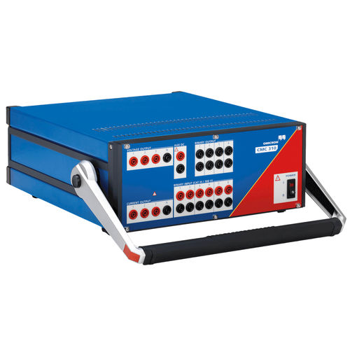 Current testing device - CMC 310 - OMICRON electronics - voltage / earth impedance / electric