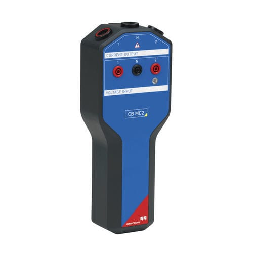 Resistance measuring system - CB MC2 - OMICRON electronics - direct-contact / for low-voltage switchgears