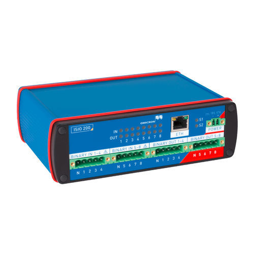Digital IO module - ISIO 200 - OMICRON electronics - SAS / compact