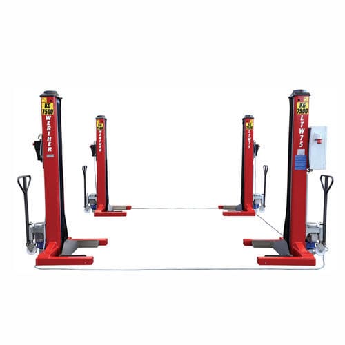 4 posts mobile column - LTW series - WERTHER - SOLLEVAMENTO - 10 ton / 7.5 ton / 8.5 ton