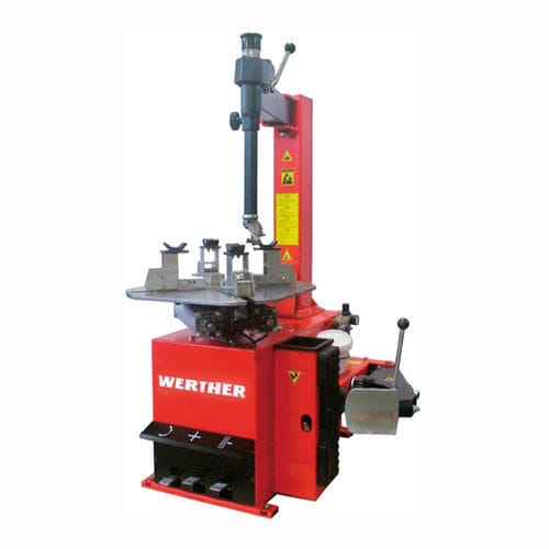 Motorcycle tire changer - TITANIUM BIKE - WERTHER - SOLLEVAMENTO - for golf carts / semi-automatic / vertical
