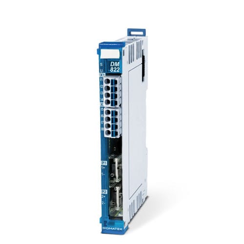 Digital input module - DM 822 - SIGMATEK GmbH & Co KG - 2-I / 8 digital inputs / differential pressure