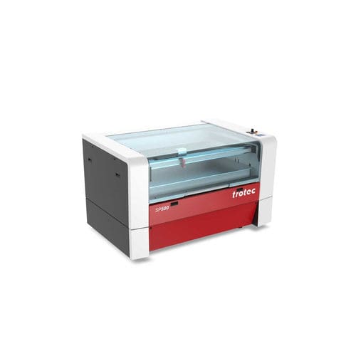 CO2 laser cutting machine - SP500 - Trotec Laser GmbH - textile / for acrylics / for metal