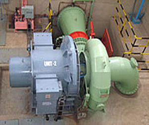 Hydraulic turbine - Kirloskar - for power generation / Francis