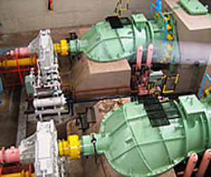 Hydraulic turbine - Kirloskar - for power generation / Kaplan